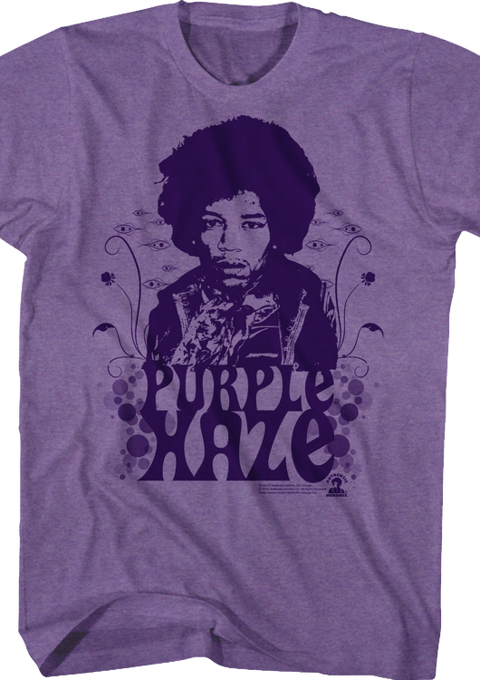 Purple Haze Jimi Hendrix T-Shirt - main product image