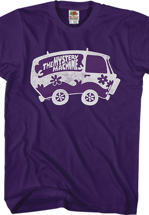Purple Mystery Machine Scooby-Doo T-Shirt