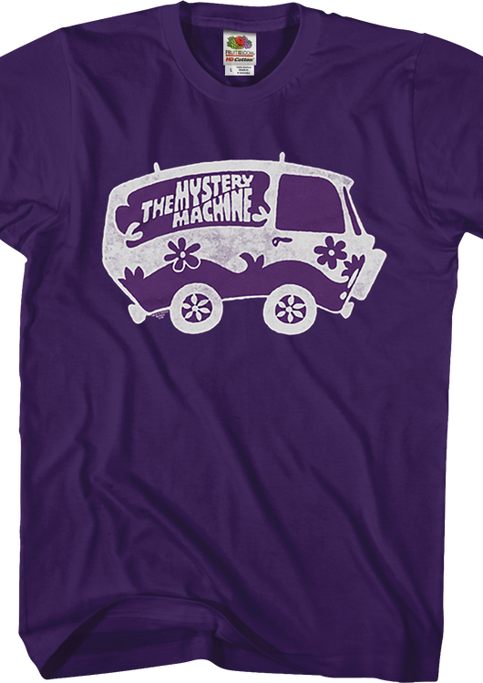 Purple Mystery Machine Scooby-Doo T-Shirt - main product image