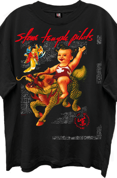 Purple Stone Temple Pilots Oversized T-Shirt