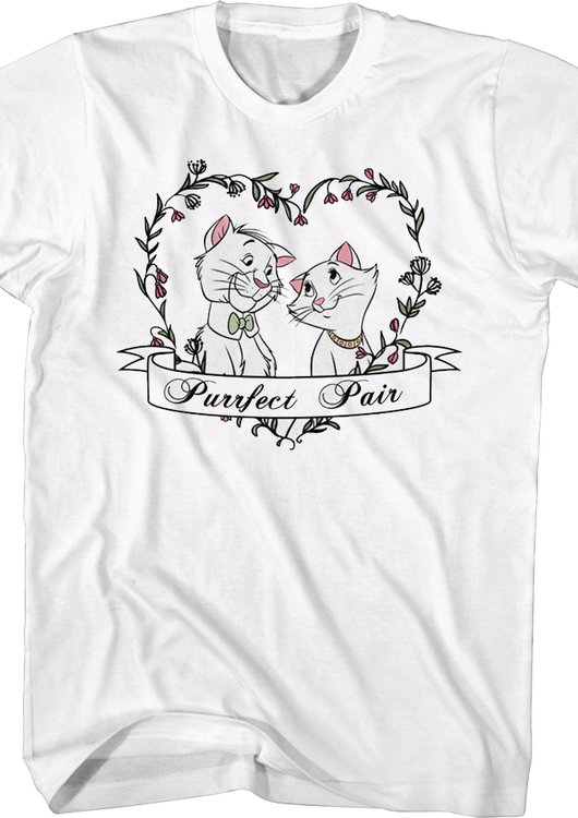 Purrfect Pair Aristocats T-Shirt - main product image