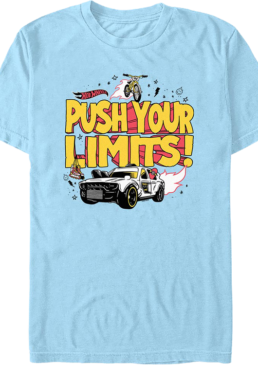 Push Your Limits Hot Wheels T-Shirt - main product image