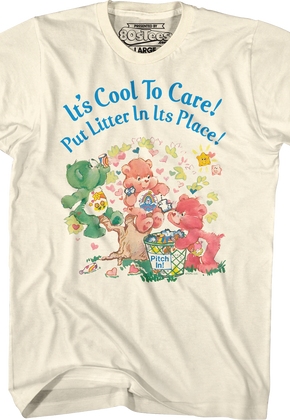 Put Litter In Its Place Care Bears T-Shirt