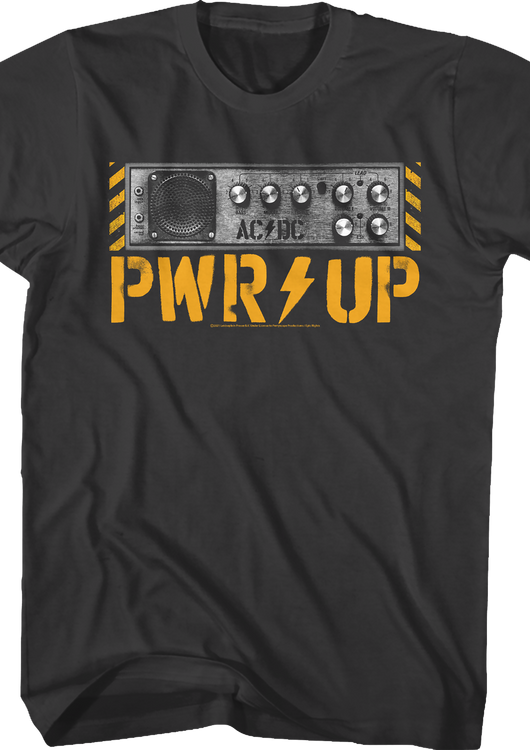 PWR UP ACDC Shirt - main product image