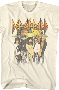 Pyromania Background Def Leppard T-Shirt