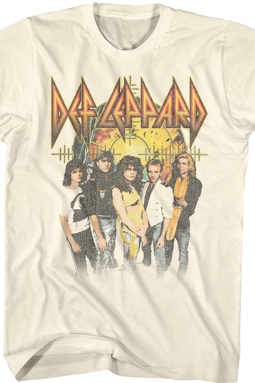 Pyromania Background Def Leppard T-Shirtmain product image