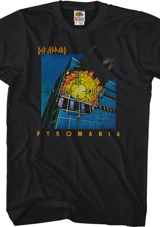 Pyromania Def Leppard T Shirt - main product image