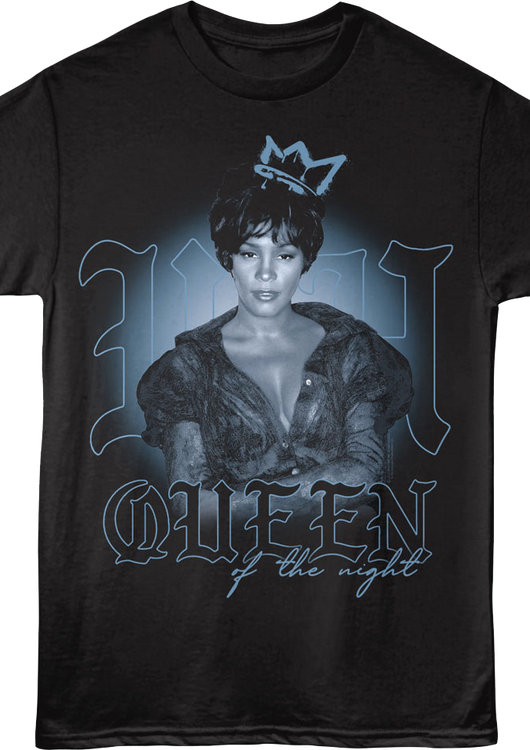 Queen of the Night Whitney Houston T-Shirt - main product image