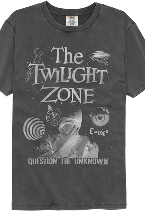 Question The Unknown Twilight Zone Comfort Colors Brand T-Shirt