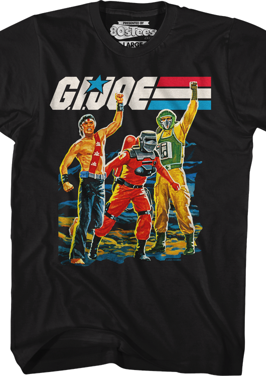 Quick Kick, Barbecue, Airtight Yo Joe! GI Joe T-Shirt - main product image