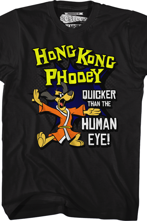 Quicker Than The Human Eye Hong Kong Phooey T-Shirt - main product image