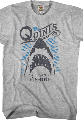 Quint's Big Game Fishing Jaws T-Shirt