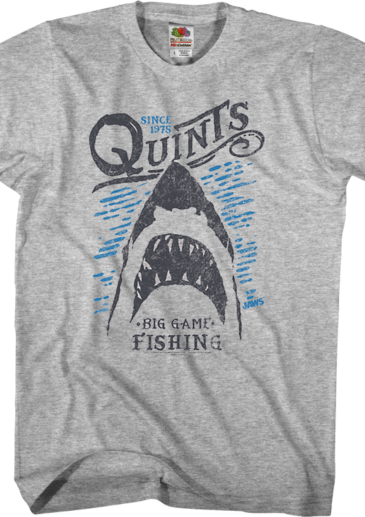 Quint's Big Game Fishing Jaws T-Shirt - main product image