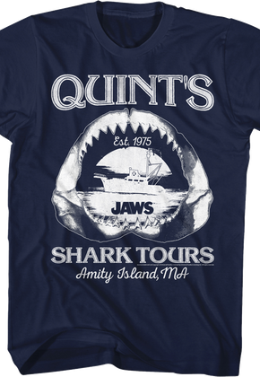 Quint's Shark Tours Jaws T-Shirt
