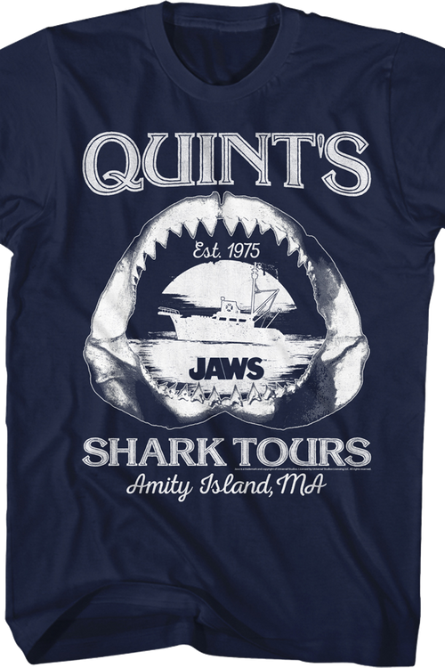 Quint's Shark Tours Jaws T-Shirt - main product image