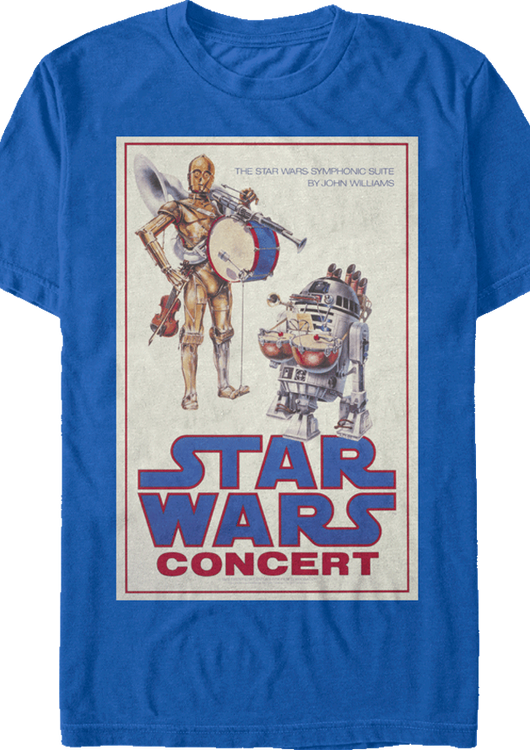 Star Wars Droid Concert T-Shirt - main product image