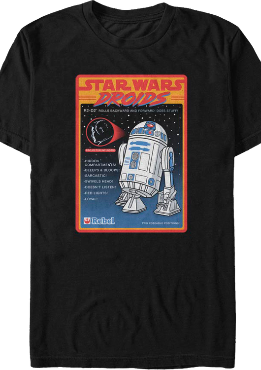 R2-D2 Droid Figure Star Wars T-Shirt - main product image