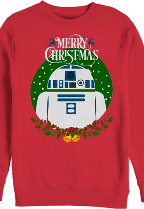 R2-D2 Merry Christmas Star Wars Sweatshirt
