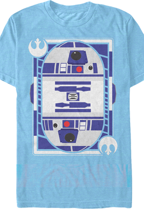 R2-D2 Playing Card Star Wars T-Shirt
