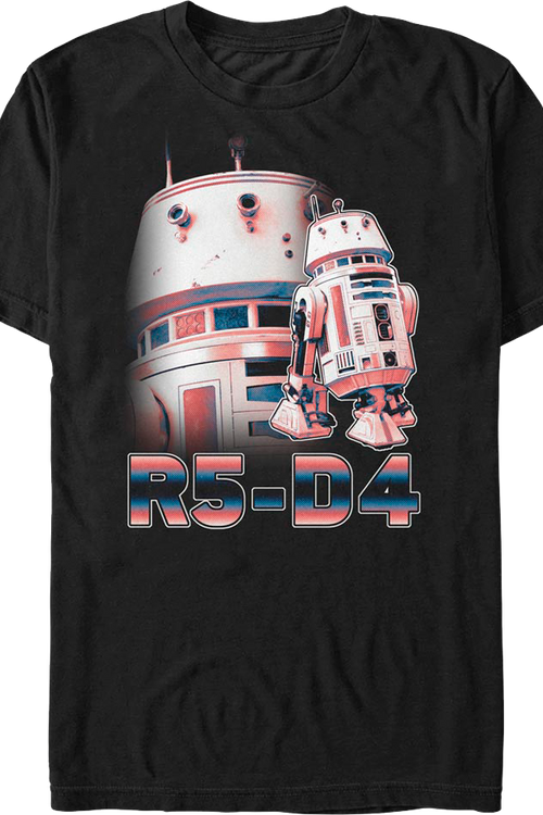 R5-D4 The Mandalorian Star Wars T-Shirtmain product image