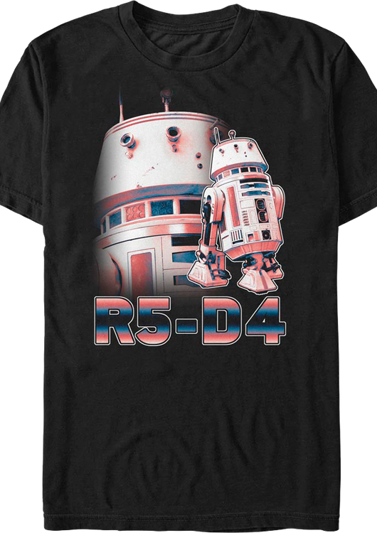 R5-D4 The Mandalorian Star Wars T-Shirt - main product image