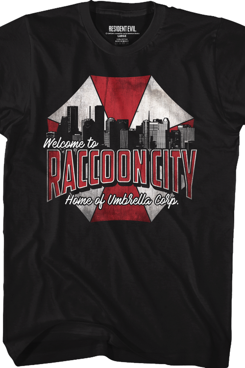 Raccoon City Resident Evil T-Shirtmain product image