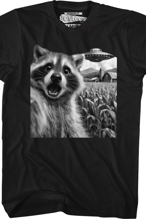Raccoon UFO T-Shirt - main product image