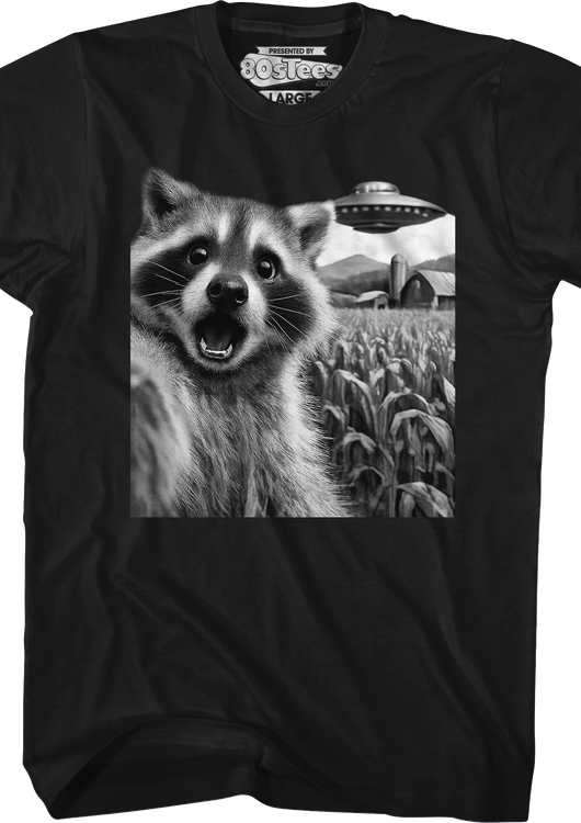 Raccoon UFO T-Shirt - main product image