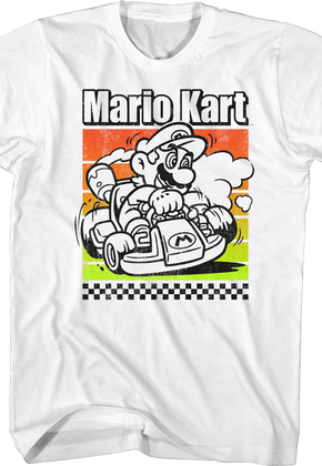 Race Track Mario Kart T-Shirt