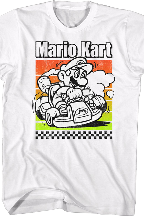 Race Track Mario Kart T-Shirtmain product image