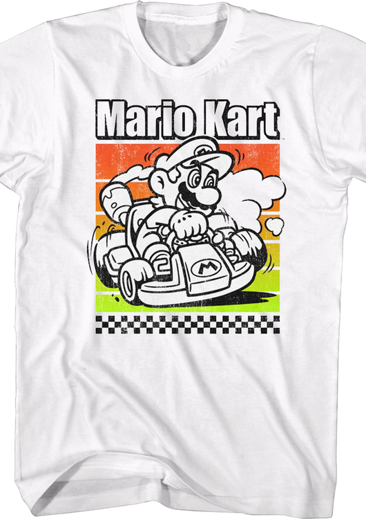 Race Track Mario Kart T-Shirt - main product image