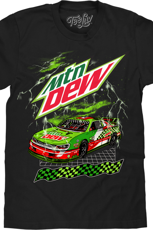 Racecar Mountain Dew T-Shirt - main product image