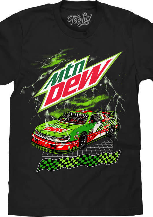 Racecar Mountain Dew T-Shirt - main product image