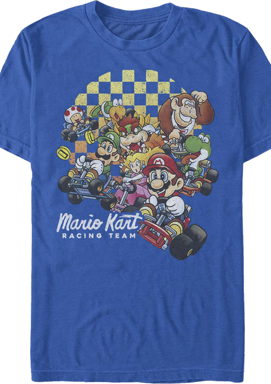Racing Team Mario Kart T-Shirt - main product image