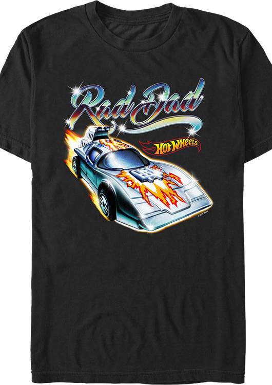 Rad Dad Hot Wheels T-Shirt - main product image