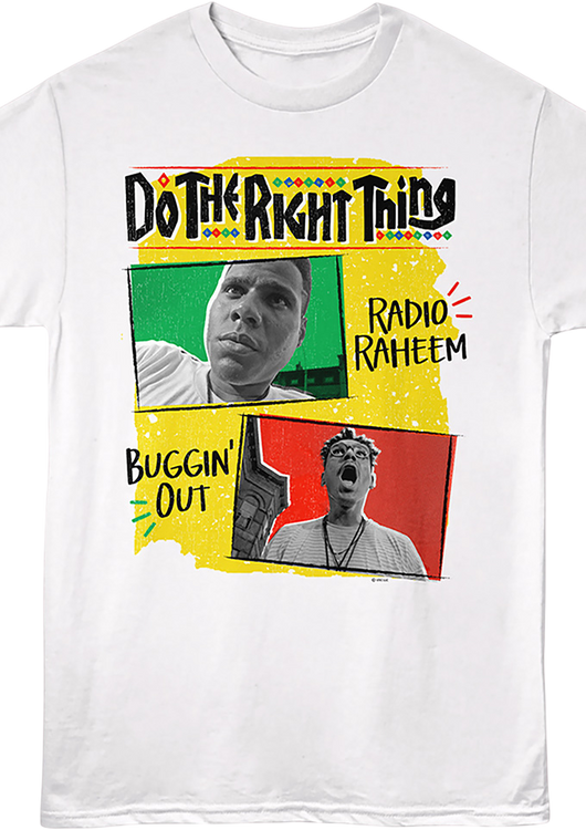 Radio Raheem & Buggin' Out Do The Right Thing T-Shirt - main product image