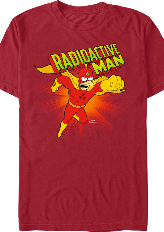 Radioactive Man Simpsons T-Shirt - main product image