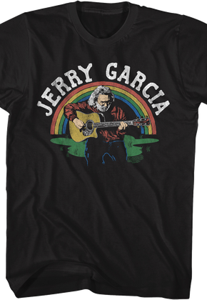 Rainbow Jerry Garcia T-Shirt