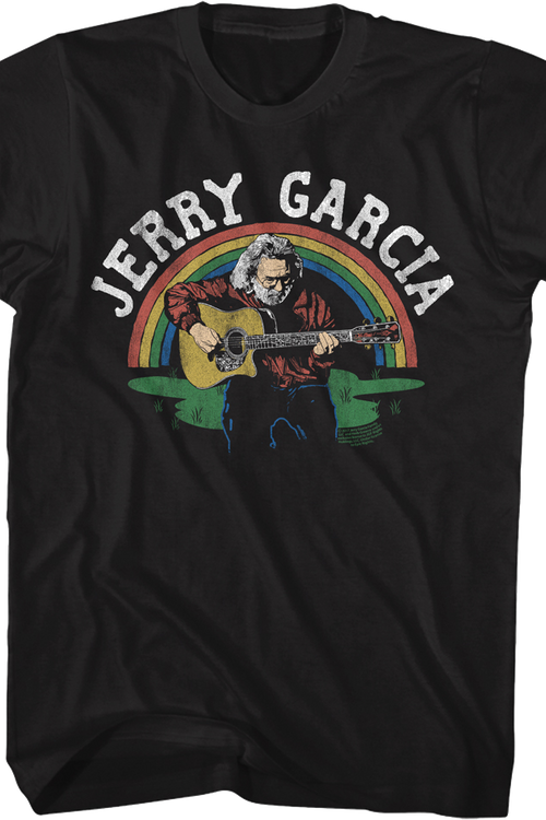 Rainbow Jerry Garcia T-Shirtmain product image