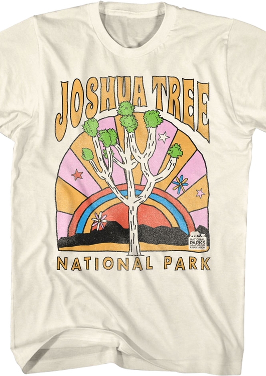 Rainbow Joshua Tree National Park T-Shirt - main product image
