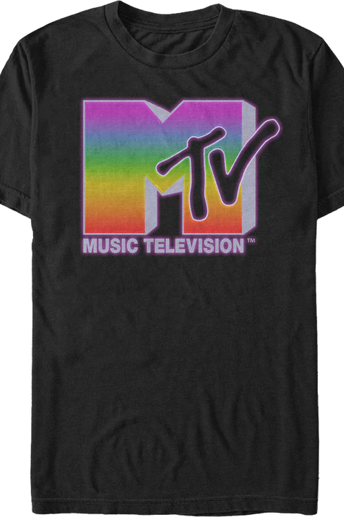 Rainbow Logo MTV Shirtmain product image