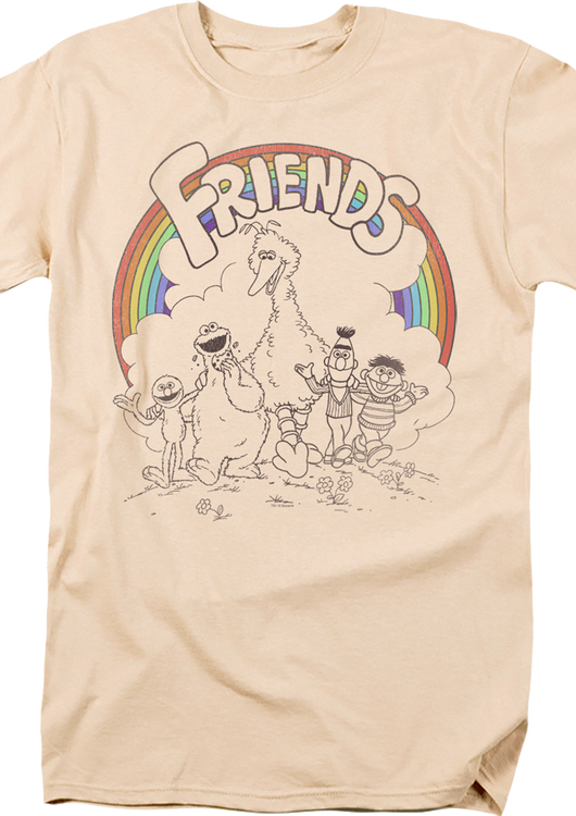 Friends Sesame Street T-Shirt - main product image