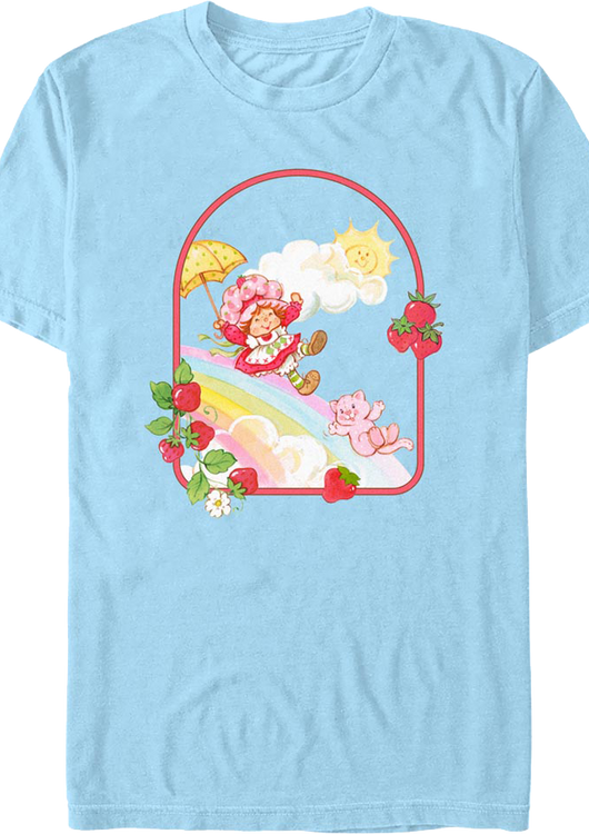 Rainbow Slide Strawberry Shortcake T-Shirt - main product image