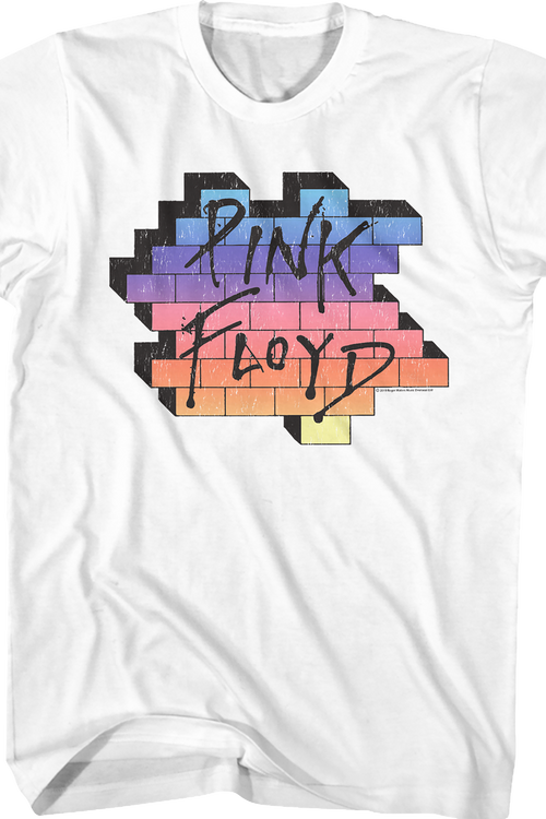 Rainbow Wall Pink Floyd T-Shirtmain product image