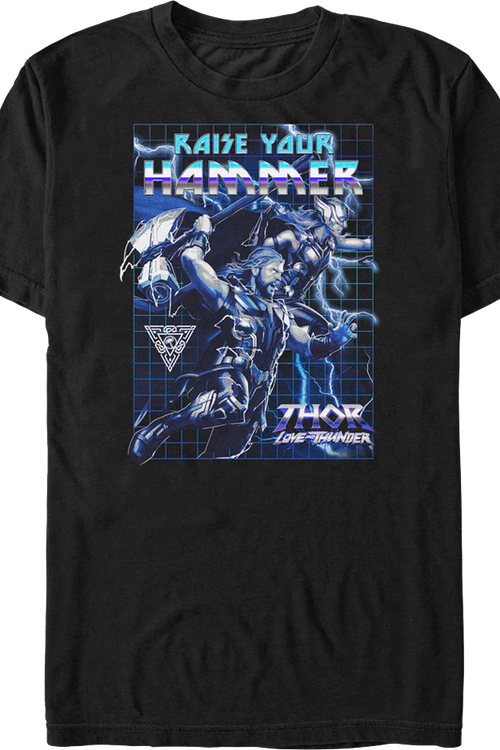 Raise Your Hammer Thor Love And Thunder Marvel Comics T-Shirtmain product image