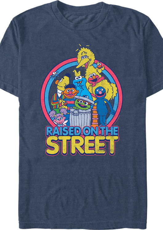 Raised On The Street Sesame Street T-Shirt - main product image