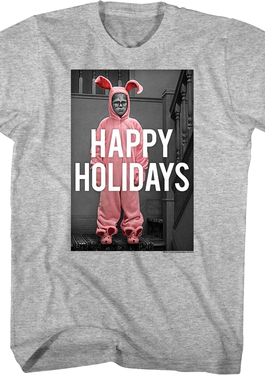 Ralphie Happy Holidays A Christmas Story T-Shirt - main product image