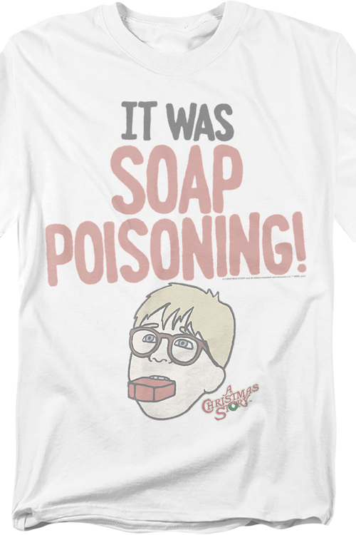 Ralphie It Was Soap Poisoning Christmas Story T-Shirtmain product image