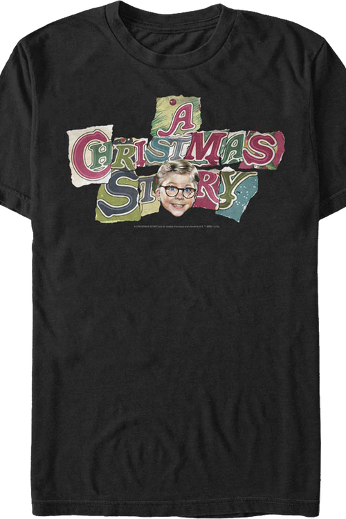 Ralphie Logo A Christmas Story T-Shirt - main product image