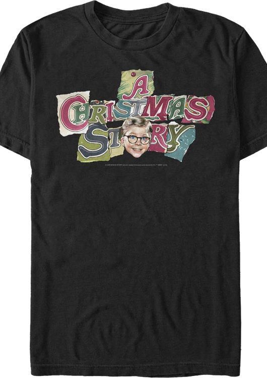 Ralphie Logo A Christmas Story T-Shirt - main product image
